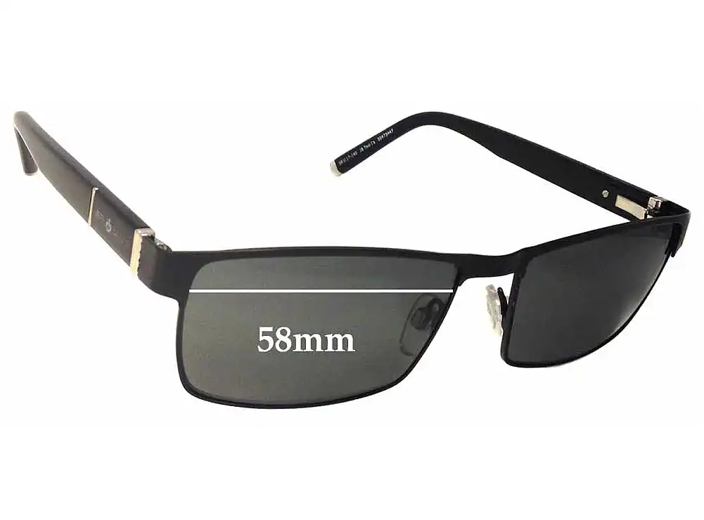 Sunglass Fix Replacement Lenses for Jeff Banks JB Two I's - 58mm Wide Sunglass Fix Replacement Lenses for Jeff Banks JB Two I's - 58mm Wide
