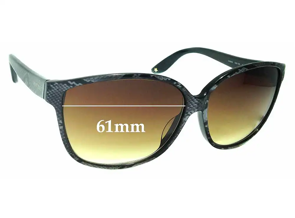 Sunglass Fix Replacement Lenses for Jimmy Choo Cass/S - 61mm Wide Sunglass Fix Replacement Lenses for Jimmy Choo Cass/S - 61mm Wide