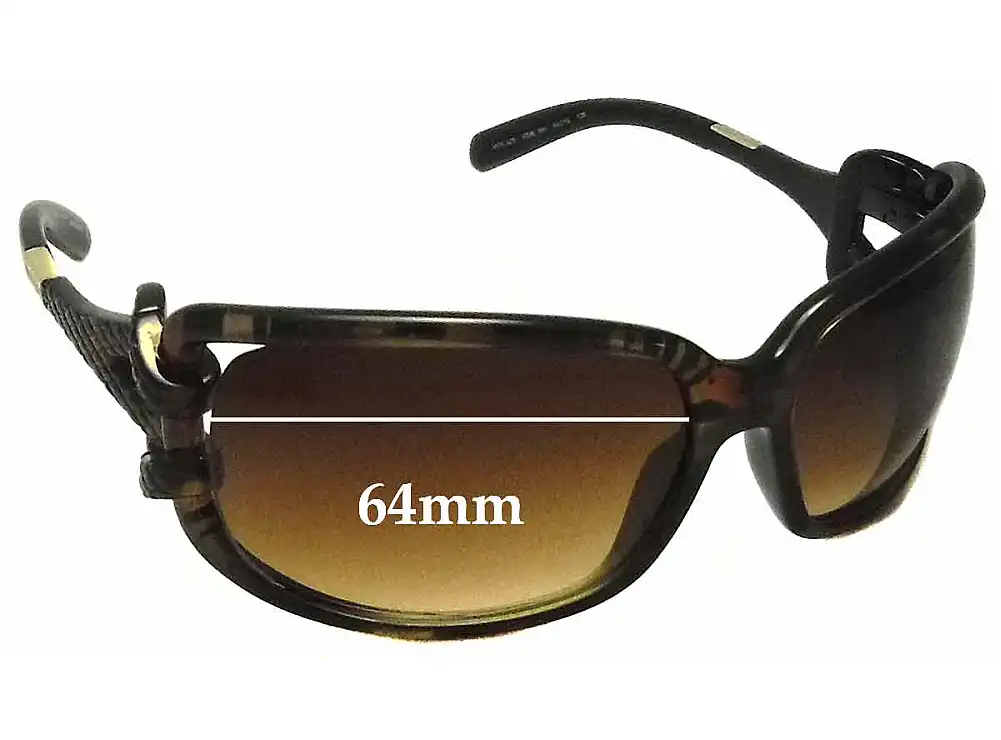 Sunglass Fix Replacement Lenses for Jimmy Choo Mini JJ/S - 64mm Wide Sunglass Fix Replacement Lenses for Jimmy Choo Mini JJ/S - 64mm Wide