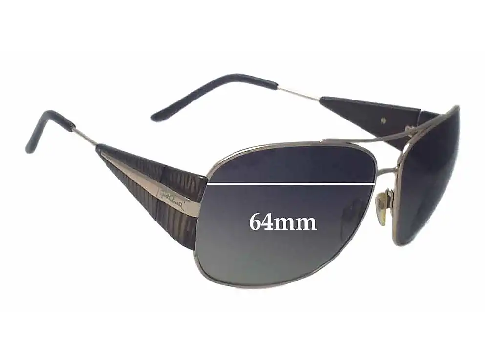 Sunglass Fix Replacement Lenses for Just Cavalli Just Cavalli - 64mm Wide Sunglass Fix Replacement Lenses for Just Cavalli Just Cavalli - 64mm Wide