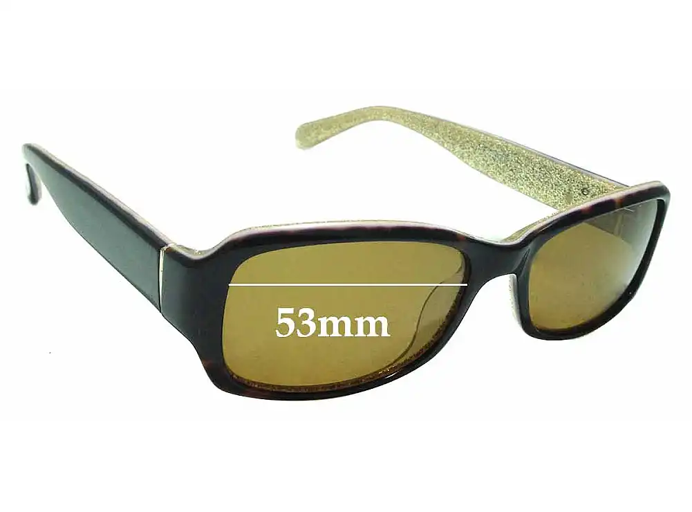 Sunglass Fix Replacement Lenses for Kate Spade Adley/P/S - 53mm Wide Sunglass Fix Replacement Lenses for Kate Spade Adley/P/S - 53mm Wide