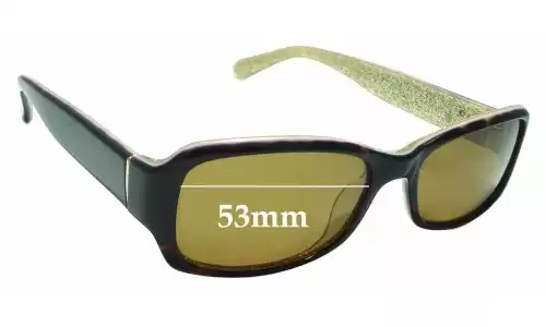 Sunglass Fix Replacement Lenses for Kate Spade Adley/P/S - 53mm Wide Sunglass Fix Replacement Lenses for Kate Spade Adley/P/S - 53mm Wide