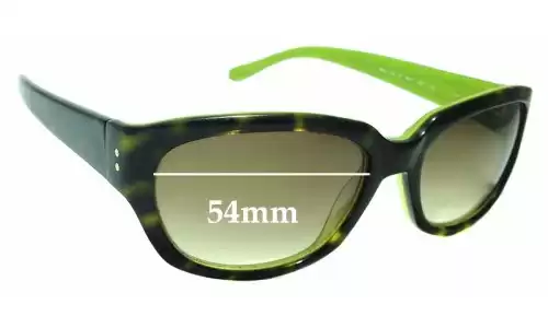 Sunglass Fix Replacement Lenses for Kate Spade Bri/S - 54mm Wide Kate Spade Bri/S Replacement Lenses 54mm wide