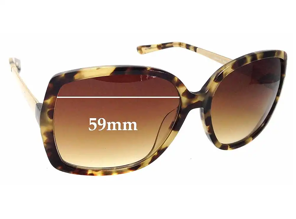 Sunglass Fix Replacement Lenses for Kate Spade Darryl/S - 59mm Wide Sunglass Fix Replacement Lenses for Kate Spade Darryl/S - 59mm Wide
