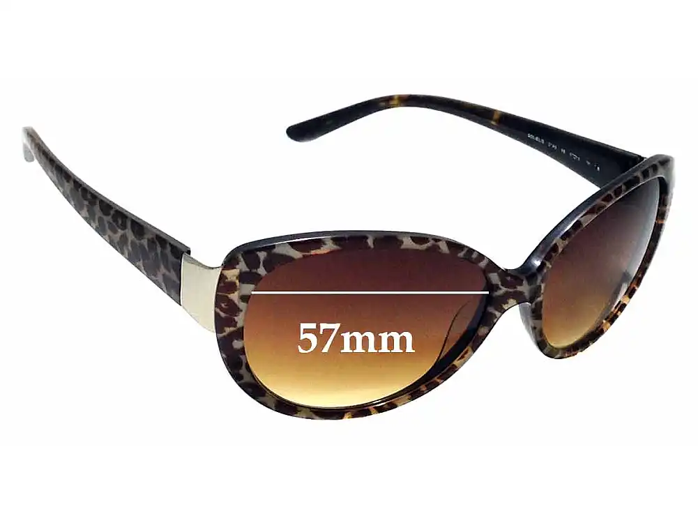 Sunglass Fix Replacement Lenses for Kate Spade Soliel/S - 57mm Wide Sunglass Fix Replacement Lenses for Kate Spade Soliel/S - 57mm Wide