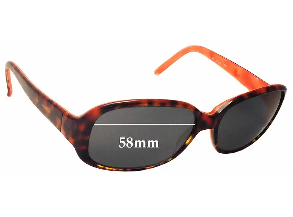 Sunglass Fix Replacement Lenses for Kate Spade Vita/S - 58mm Wide Sunglass Fix Replacement Lenses for Kate Spade Vita/S - 58mm Wide