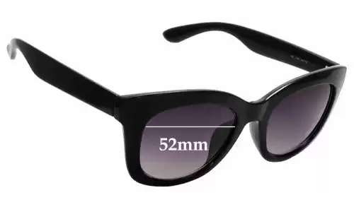 Sunglass Fix Replacement Lenses for Kenneth Cole 2768 - 52mm Wide Sunglass Fix Replacement Lenses for Kenneth Cole 2768 - 52mm Wide