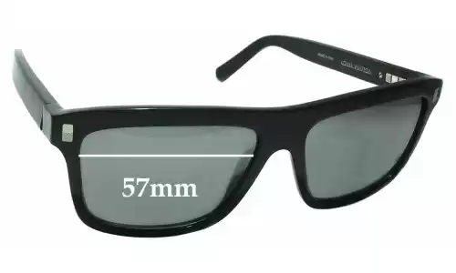 Sunglass Fix Replacement Lenses for Louis Vuitton Z0698W - 57mm Wide Sunglass Fix Replacement Lenses for Louis Vuitton Z0698W - 57mm Wide