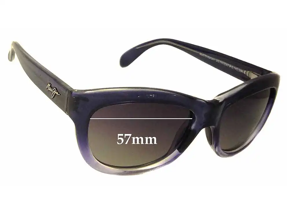 Sunglass Fix Replacement Lenses for Maui Jim MJ270 Kanani - 57mm Wide Sunglass Fix Replacement Lenses for Maui Jim MJ270 Kanani - 57mm Wide