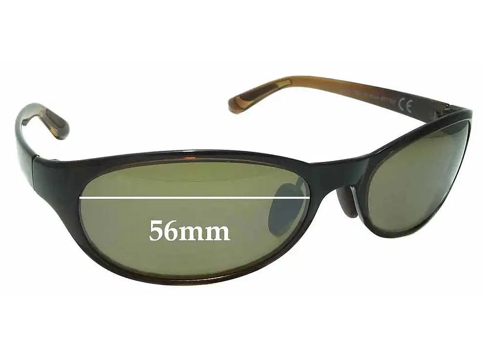 Sunglass Fix Replacement Lenses for Maui Jim MJ416 Pipiwai Trail - 56mm Wide Sunglass Fix Replacement Lenses for Maui Jim MJ416 Pipiwai Trail - 56mm Wide
