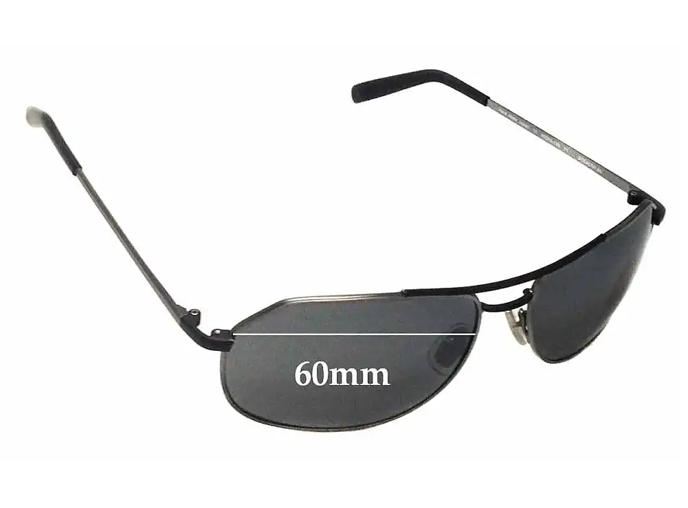 Sunglass Fix Replacement Lenses for Morgenthal Frederics Stealth 60 - 60mm Wide Sunglass Fix Replacement Lenses for Morgenthal Frederics Stealth 60 - 60mm Wide