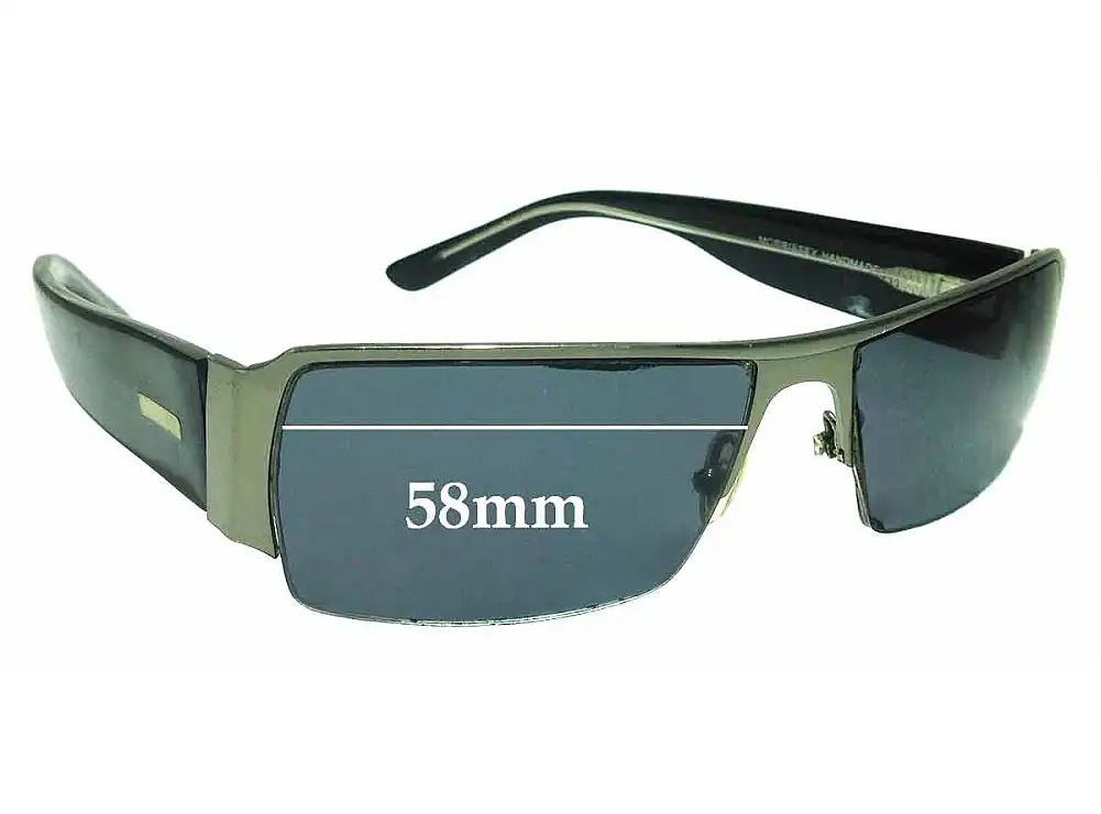 Sunglass Fix Replacement Lenses for Morrissey Urbane - 58mm Wide Sunglass Fix Replacement Lenses for Morrissey Urbane - 58mm Wide