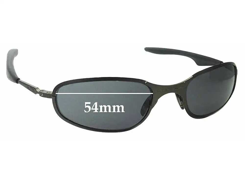 Sunglass Fix Replacement Lenses for Oakley A-Wire 2.0 Thick - 54mm Wide Sunglass Fix Replacement Lenses for Oakley A-Wire 2.0 Thick - 54mm Wide