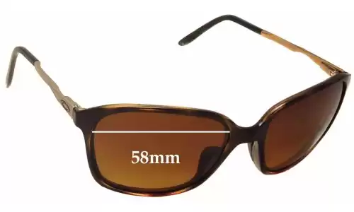 Sunglass Fix Replacement Lenses for Oakley Game Changer OO9291 - 58mm Wide Sunglass Fix Replacement Lenses for Oakley Game Changer OO9291 - 58mm Wide