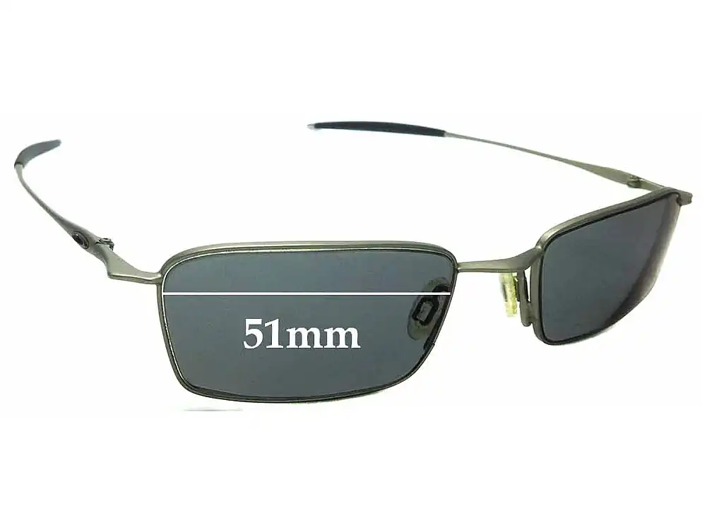 Sunglass Fix Replacement Lenses for Oakley Thread 6.0 - 51mm Wide Sunglass Fix Replacement Lenses for Oakley Thread 6.0 - 51mm Wide