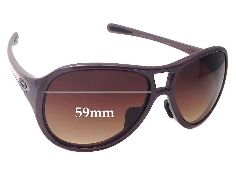 Sunglass Fix Replacement Lenses for Oakley Twentysix.2 OO9218 - 59mm Wide Sunglass Fix Replacement Lenses for Oakley Twentysix.2 OO9218 - 59mm Wide