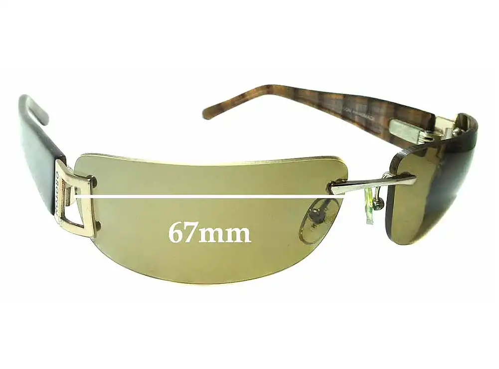 Sunglass Fix Replacement Lenses for Oroton Cruz - 67mm Wide Sunglass Fix Replacement Lenses for Oroton Cruz - 67mm Wide