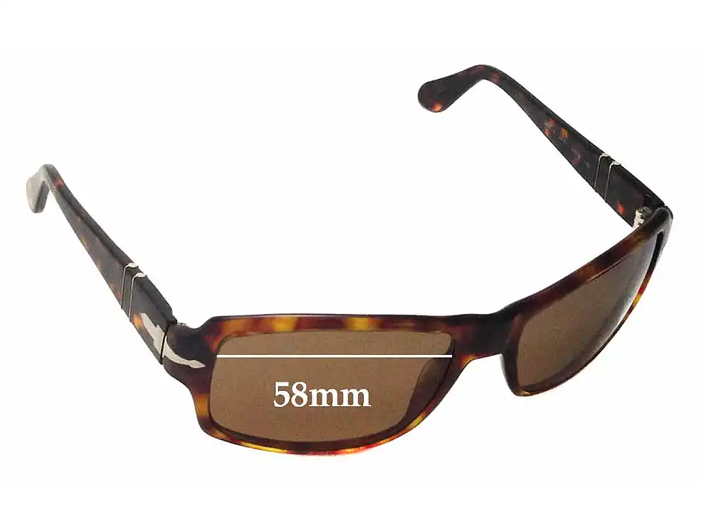 Sunglass Fix Replacement Lenses for Persol 2837-S - 58mm Wide Sunglass Fix Replacement Lenses for Persol 2837-S - 58mm Wide