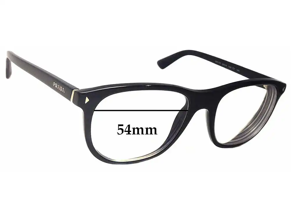 Sunglass Fix Replacement Lenses for Prada VPR17R & PR17VR - 54mm Wide Sunglass Fix Replacement Lenses for Prada VPR17R & PR17VR - 54mm Wide