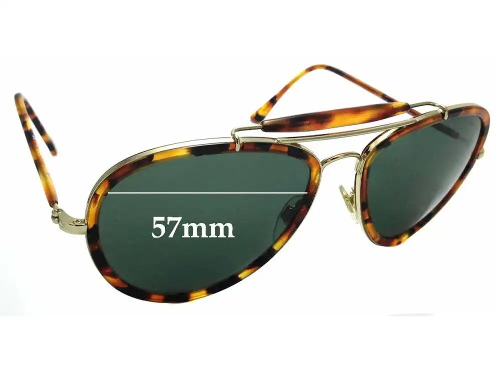 Sunglass Fix Replacement Lenses for Polo RL 7038-W - 57mm Wide Sunglass Fix Replacement Lenses for Polo RL 7038-W - 57mm Wide