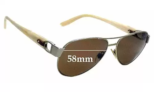 Sunglass Fix Replacement Lenses for Polo RL 7047Q - 58mm Wide Polo RL 7047Q Replacement Lenses 58mm wide