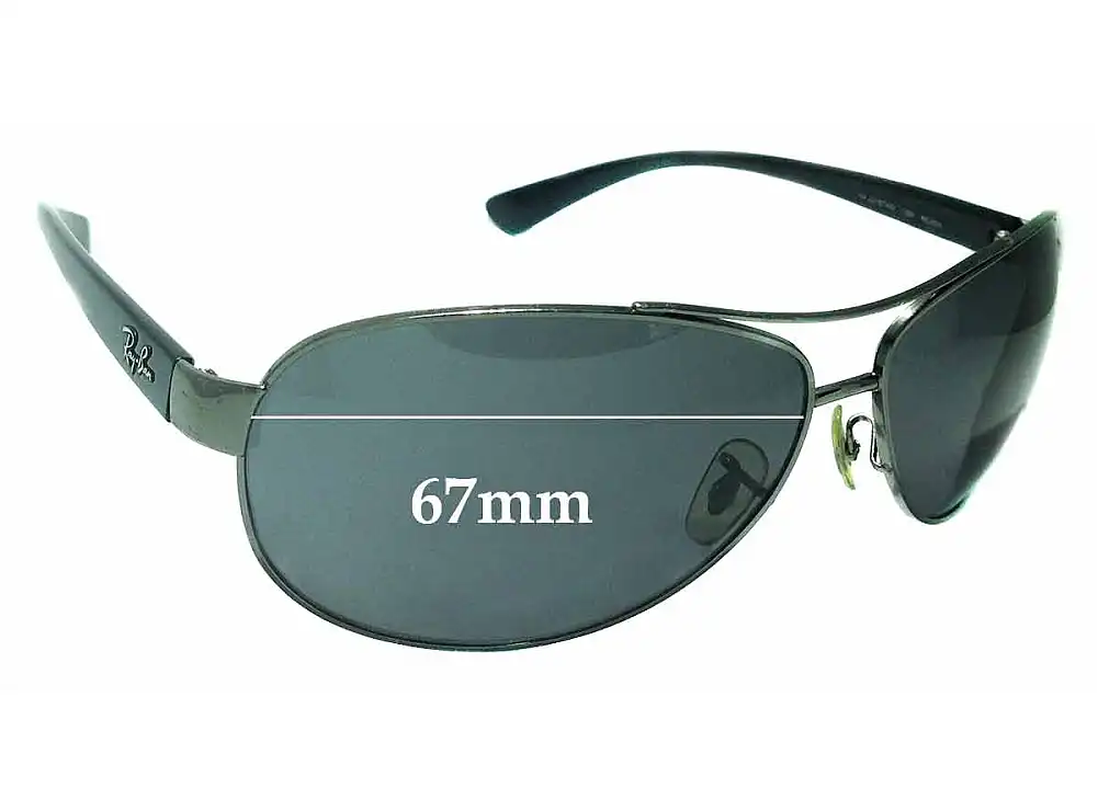 Ray Ban RAJ2157AD RC001 Replacement Lenses 67mm Ray Ban RAJ2157AD RC001 Replacement Lenses 67mm
