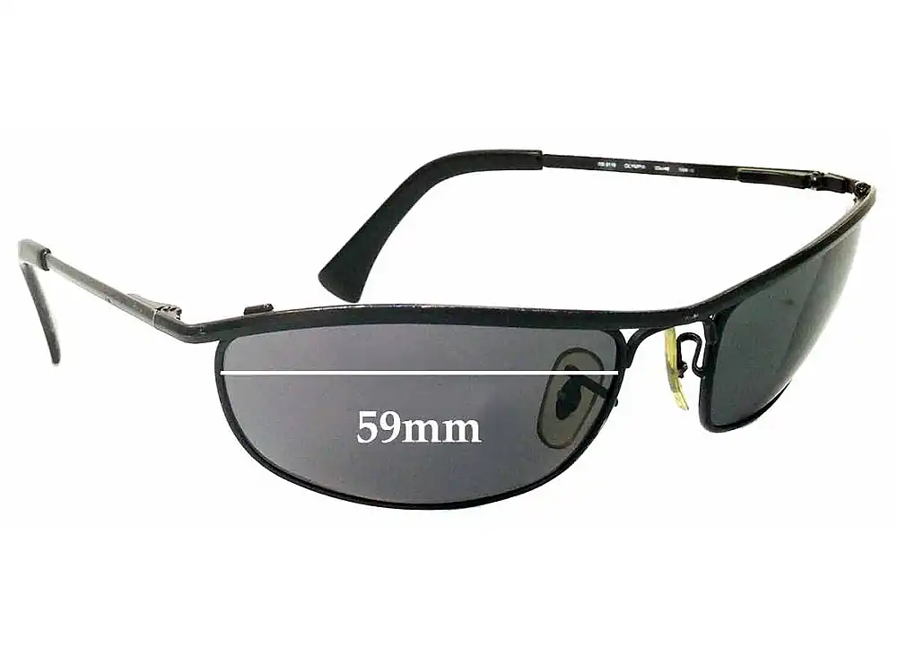 Sunglass Fix Replacement Lenses for Ray-Ban RB3119 - 59mm Wide Sunglass Fix Replacement Lenses for Ray-Ban RB3119 - 59mm Wide
