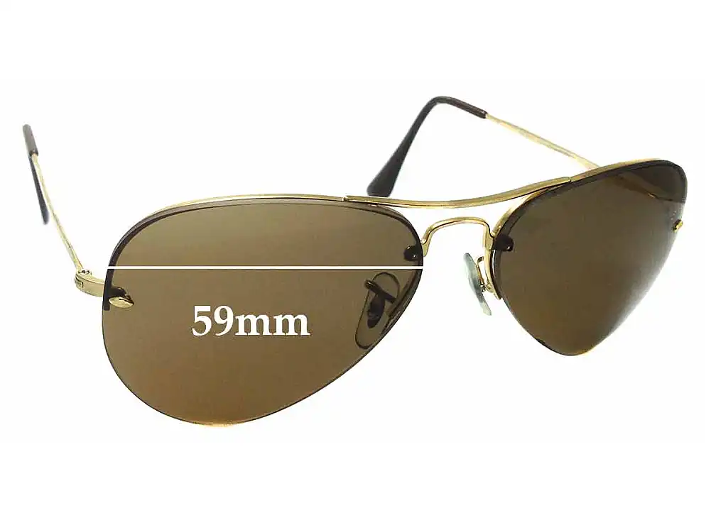 Sunglass Fix Replacement Lenses for Ray-Ban RB3214 - 59mm Wide Sunglass Fix Replacement Lenses for Ray-Ban RB3214 - 59mm Wide