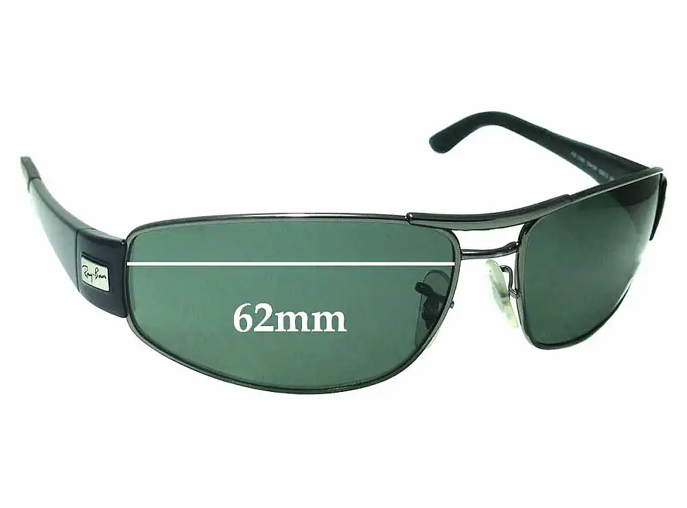 Sunglass Fix Replacement Lenses for Ray-Ban RB3395 - 62mm Wide Sunglass Fix Replacement Lenses for Ray-Ban RB3395 - 62mm Wide