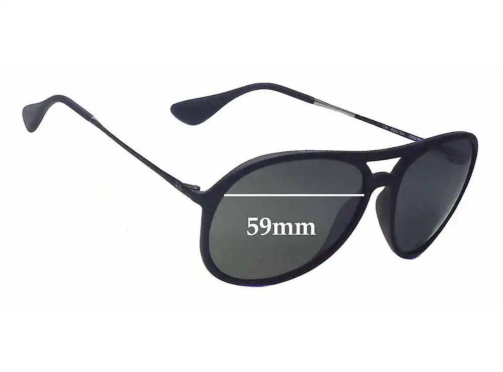 Sunglass Fix Replacement Lenses for Ray-Ban RB4201 Alex - 59mm Wide Sunglass Fix Replacement Lenses for Ray-Ban RB4201 Alex - 59mm Wide