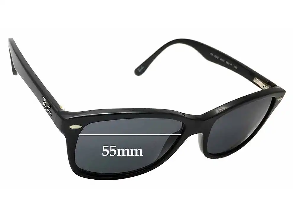 Sunglass Fix Replacement Lenses for Ray-Ban RB5228 - 55mm Wide Sunglass Fix Replacement Lenses for Ray-Ban RB5228 - 55mm Wide