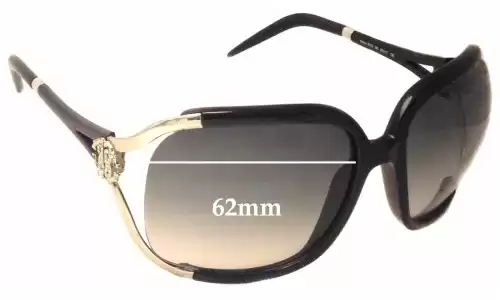 Sunglass Fix Replacement Lenses for Roberto Cavalli Talisia 370S - 62mm Wide Sunglass Fix Replacement Lenses for Roberto Cavalli Talisia 370S - 62mm Wide