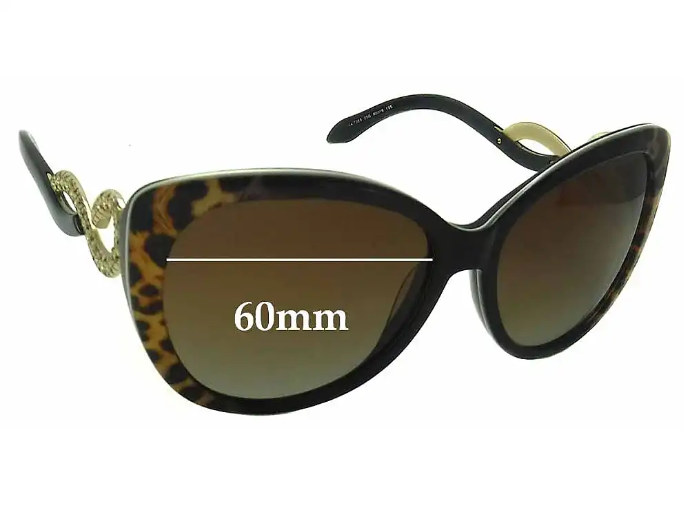 Sunglass Fix Replacement Lenses for Roberto Cavalli Kurumba 736S - 60mm Wide Sunglass Fix Replacement Lenses for Roberto Cavalli Kurumba 736S - 60mm Wide