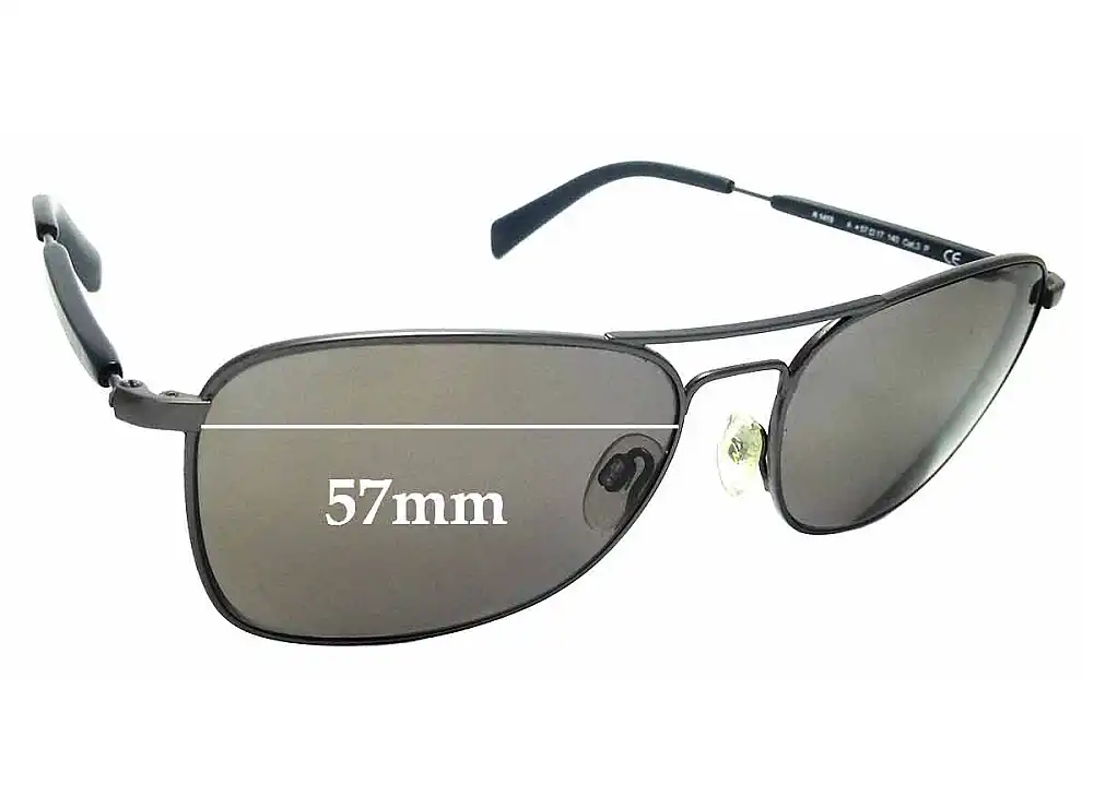 Sunglass Fix Replacement Lenses for Rodenstock R1415 - 57mm Wide Sunglass Fix Replacement Lenses for Rodenstock R1415 - 57mm Wide