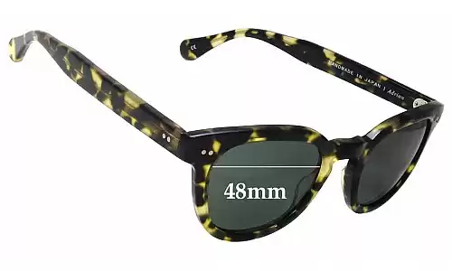 Sunglass Fix Replacement Lenses for Saturdays Adrian - 48mm Wide Sunglass Fix Replacement Lenses for Saturdays Adrian - 48mm Wide