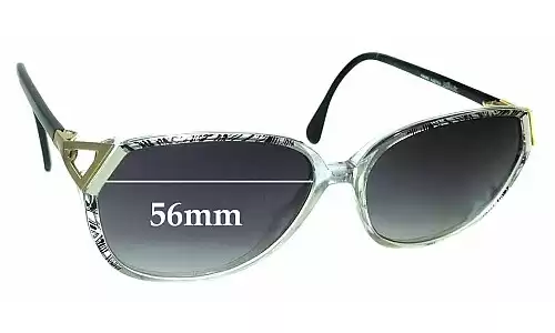 Sunglass Fix Replacement Lenses for Silhouette M 1731 - 56mm Wide Sunglass Fix Replacement Lenses for Silhouette M 1731 - 56mm Wide