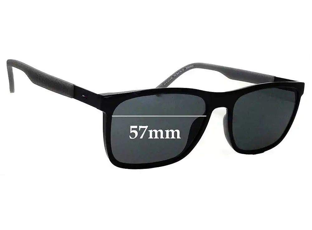 Sunglass Fix Replacement Lenses for Tommy Hilfiger TH Sun Rx 31 - 57mm Wide Sunglass Fix Replacement Lenses for Tommy Hilfiger TH Sun Rx 31 - 57mm Wide