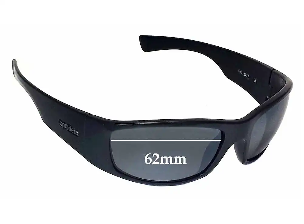 Sunglass Fix Replacement Lenses for Spotters Coyote - 62mm Wide Sunglass Fix Replacement Lenses for Spotters Coyote - 62mm Wide