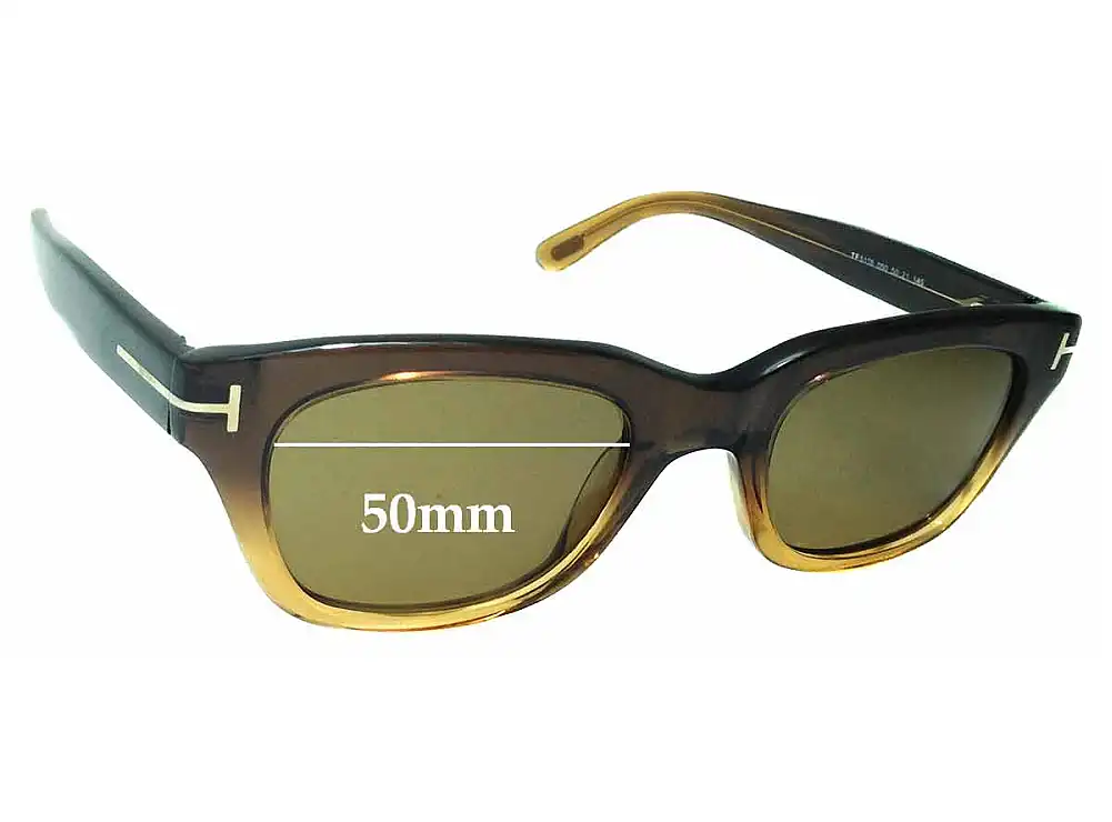 Sunglass Fix Replacement Lenses for Tom Ford TF5178 - 50mm Wide Sunglass Fix Replacement Lenses for Tom Ford TF5178 - 50mm Wide