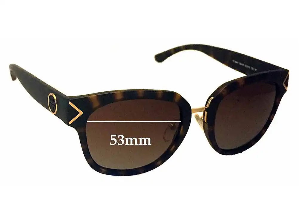 Sunglass Fix Replacement Lenses for Tory Burch TY9041 - 53mm Wide Sunglass Fix Replacement Lenses for Tory Burch TY9041 - 53mm Wide