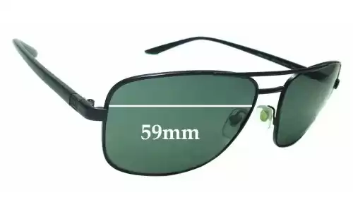 Sunglass Fix Replacement Lenses for Versace MOD 2153 - 59mm Wide Sunglass Fix Replacement Lenses for Versace MOD 2153 - 59mm Wide