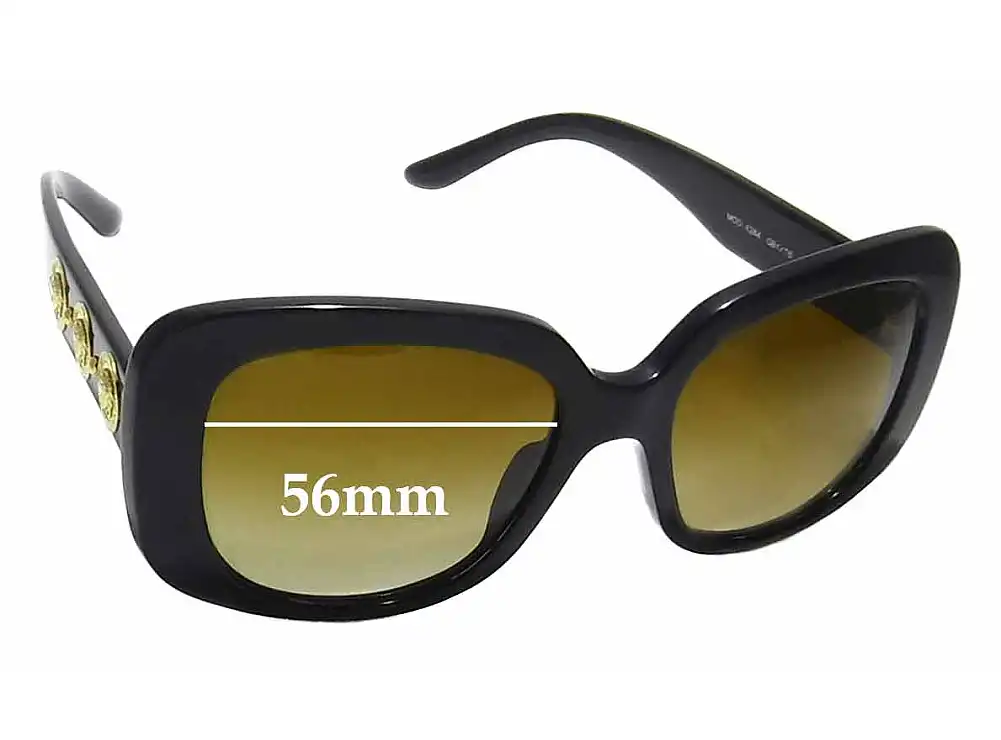Sunglass Fix Replacement Lenses for Versace MOD 4284 - 56mm Wide Sunglass Fix Replacement Lenses for Versace MOD 4284 - 56mm Wide