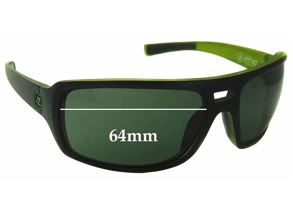 Sunglass Fix Replacement Lenses for Von Zipper Hammerlock - 64mm Wide Sunglass Fix Replacement Lenses for Von Zipper Hammerlock - 64mm Wide