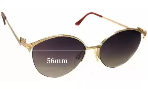 Sunglass Fix Replacement Lenses for Yves Saint Laurent YSL4007 - 56mm Wide Sunglass Fix Replacement Lenses for Yves Saint Laurent YSL4007 - 56mm Wide