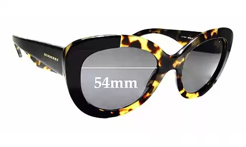Sunglass Fix Replacement Lenses for Burberry B 4253 - 54mm Wide Burberry B 4253 Replacement Lenses 54mm wide