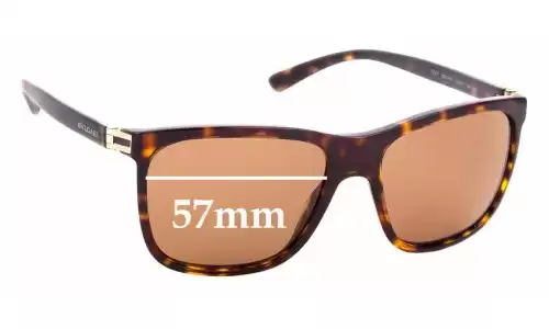 Sunglass Fix Replacement Lenses for Bvlgari 7027 - 57mm Wide Sunglass Fix Replacement Lenses for Bvlgari 7027 - 57mm Wide
