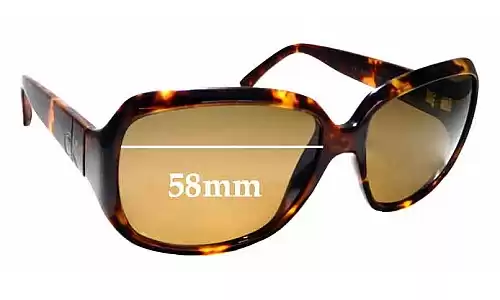 Sunglass Fix Replacement Lenses for Calvin Klein CK3102S - 58mm Wide Sunglass Fix Replacement Lenses for Calvin Klein CK3102S - 58mm Wide
