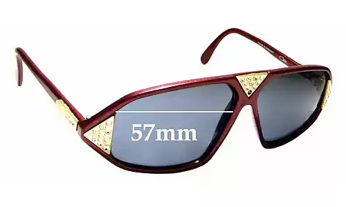 Sunglass Fix Replacement Lenses for Cazal MOD 199 - 57mm Wide Sunglass Fix Replacement Lenses for Cazal MOD 199 - 57mm Wide