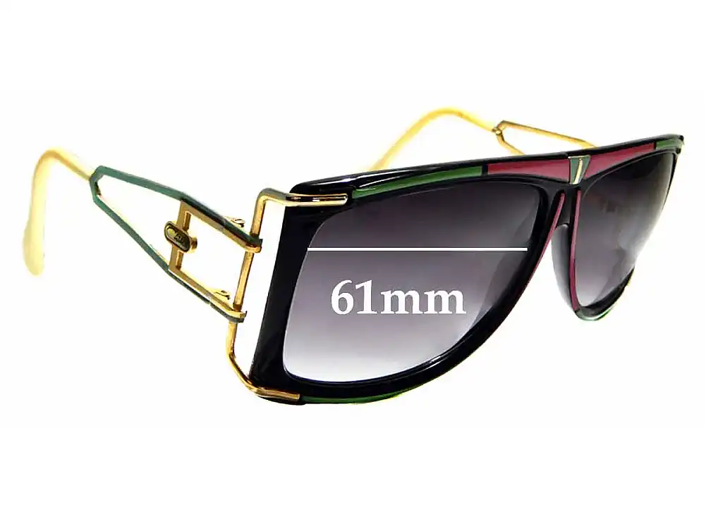 Sunglass Fix Replacement Lenses for Cazal MOD 866 - 61mm Wide Sunglass Fix Replacement Lenses for Cazal MOD 866 - 61mm Wide