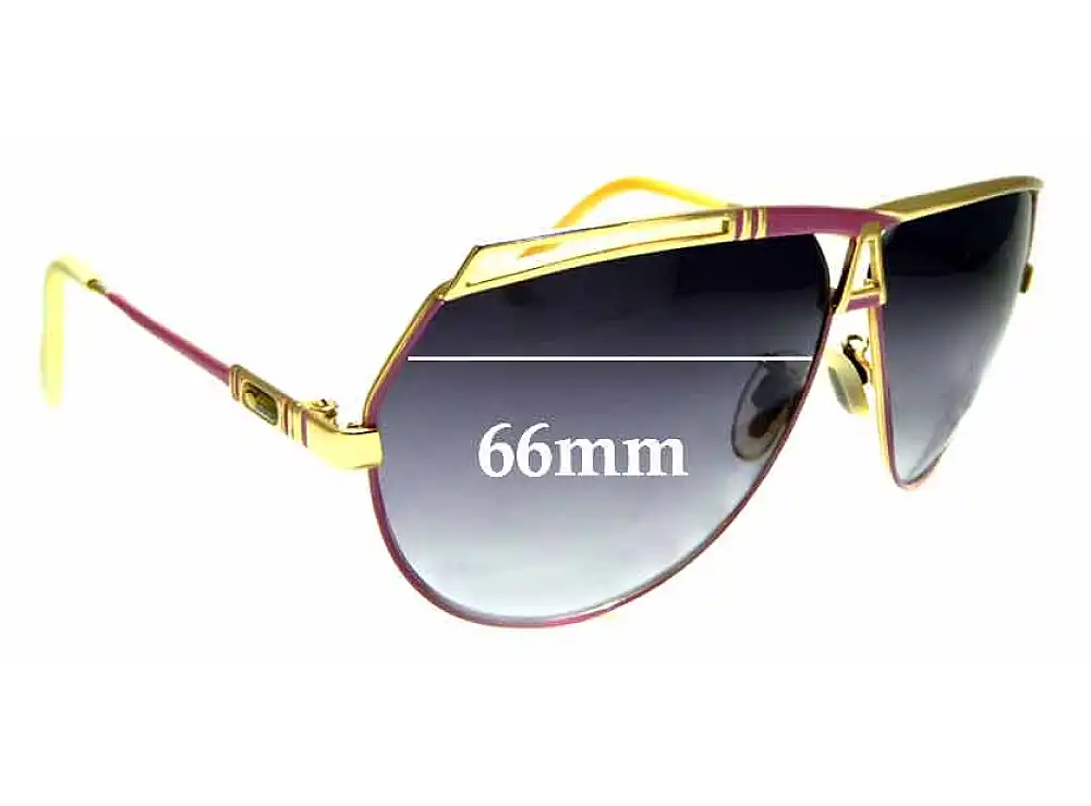 Sunglass Fix Replacement Lenses for Cazal MOD 954 - 66mm Wide Sunglass Fix Replacement Lenses for Cazal MOD 954 - 66mm Wide